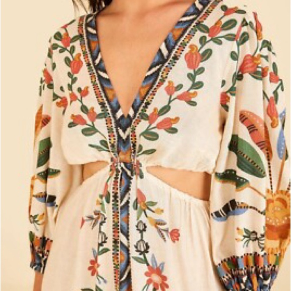 FARM Rio Floresta Chic Maxi Dress - Picture 6 of 8